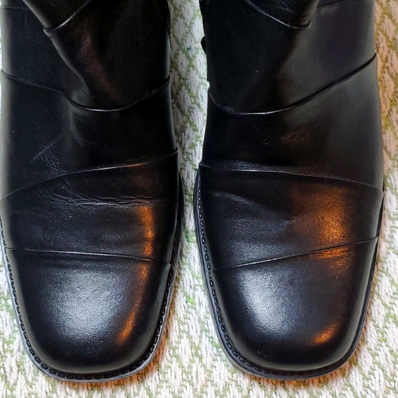Diba Cuba black Brazilian leather boots sz 6. - Picture 9 of 9